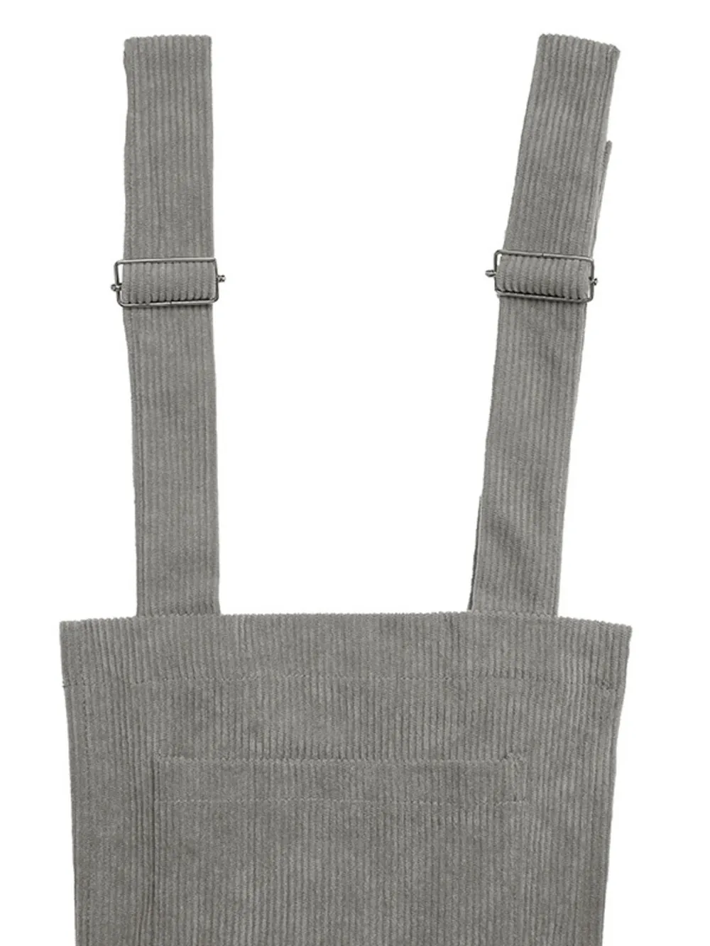 Slit Wide Leg Overalls with Pockets, image 11