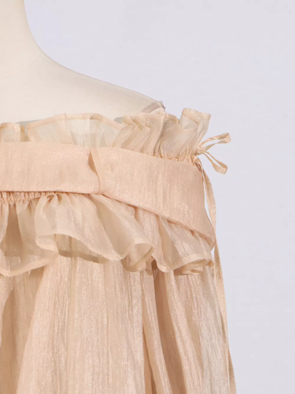 Ruffle Off-Shoulder Flounce Sleeve Blouse, image 13
