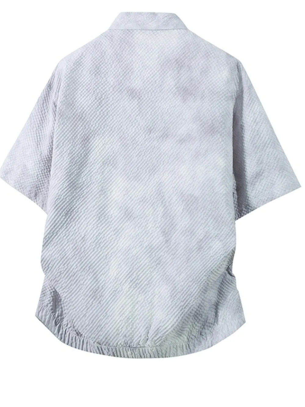 Men's Plus Size Button Up Short Sleeve Shirt, image 3