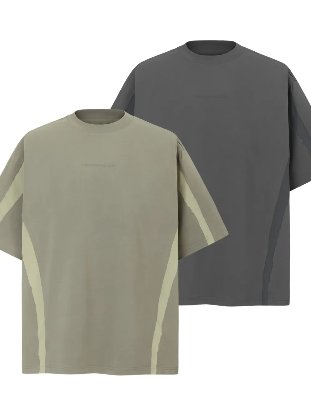 Men's Contrast Round Neck Short Sleeve T-Shirt, image 7