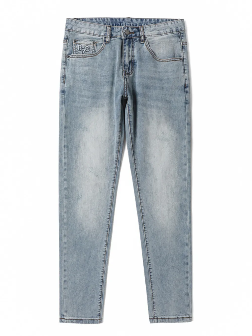 Men's Wash Slim Fit Jeans, image 6