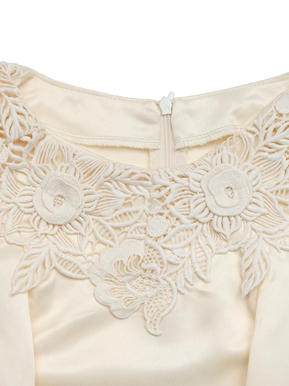 Lace Trimmed Short Sleeve Blouse, image 5