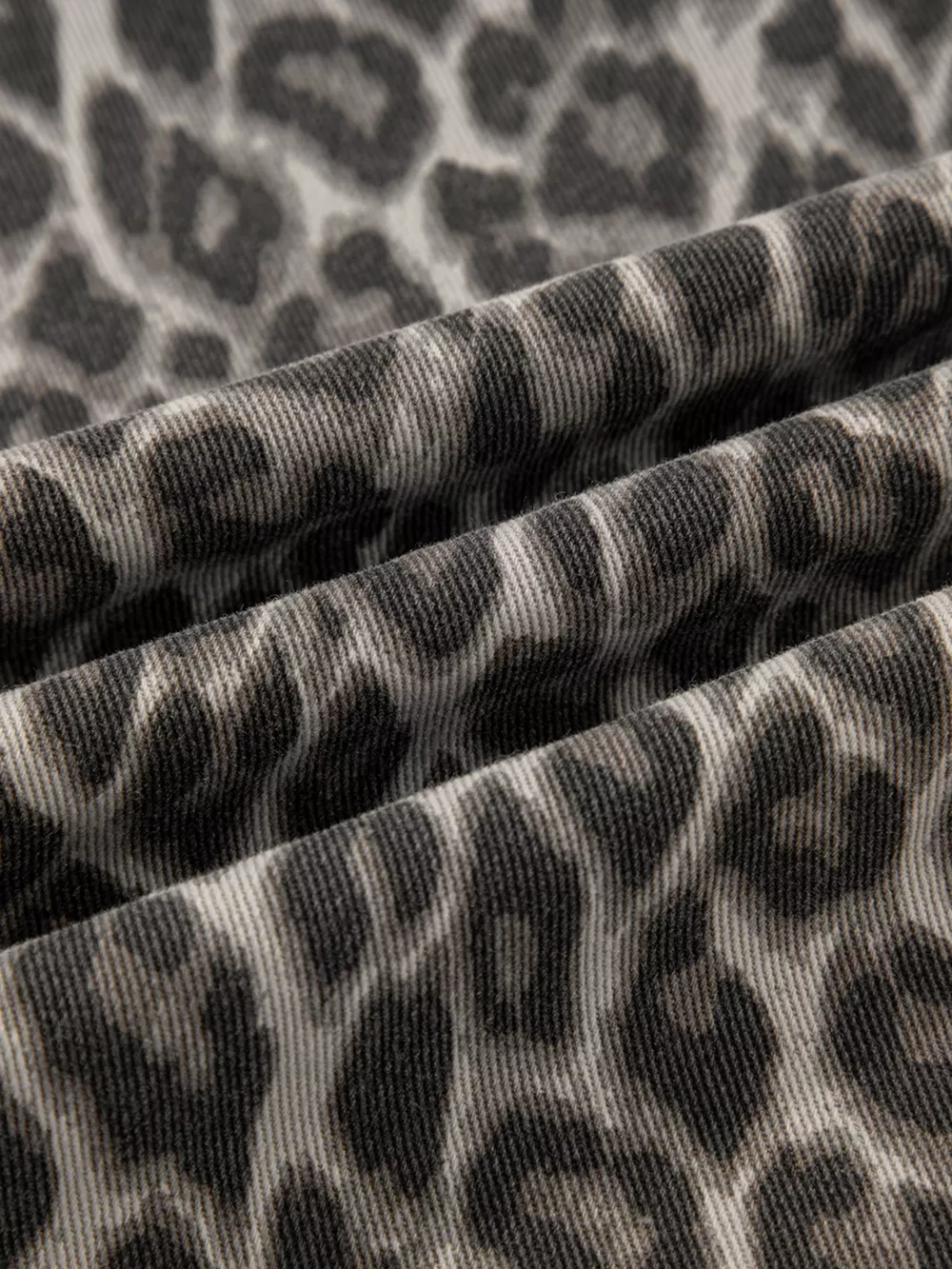 Leopard Straight Loose Leg Jeans, image 10