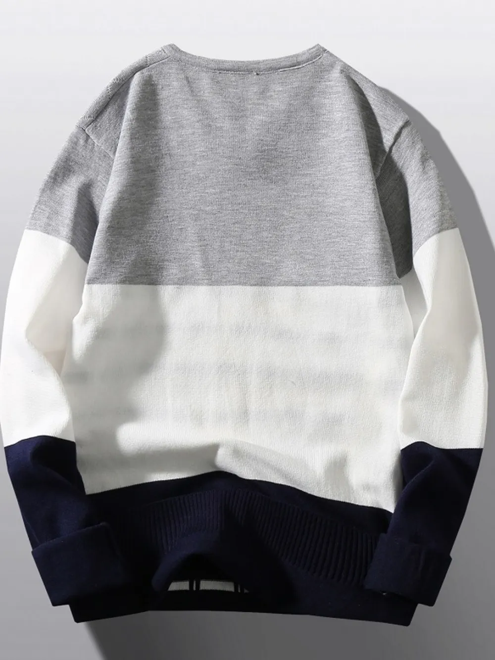 Men's V-Neck Long Sleeve Sweater, image 5