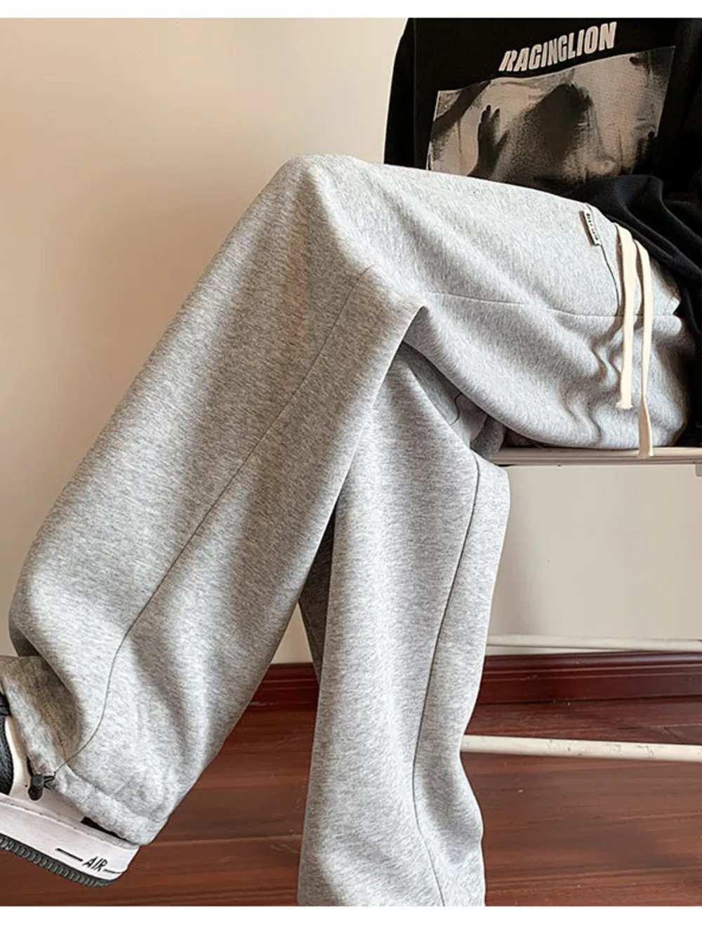 Men's Full Size Wide Leg Pants Plus Size, image 6