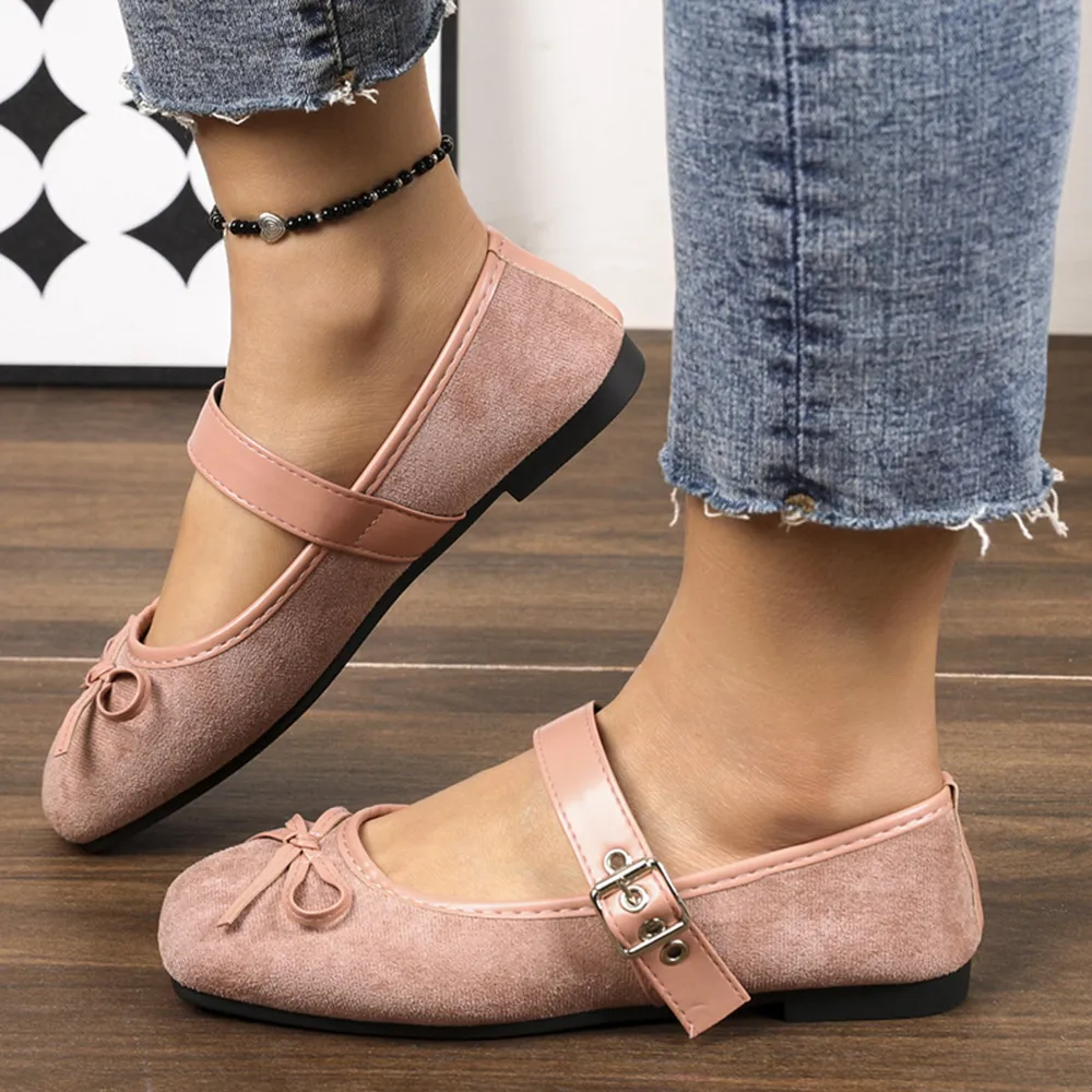 Square Toe Flats Slip-Ons, image 15