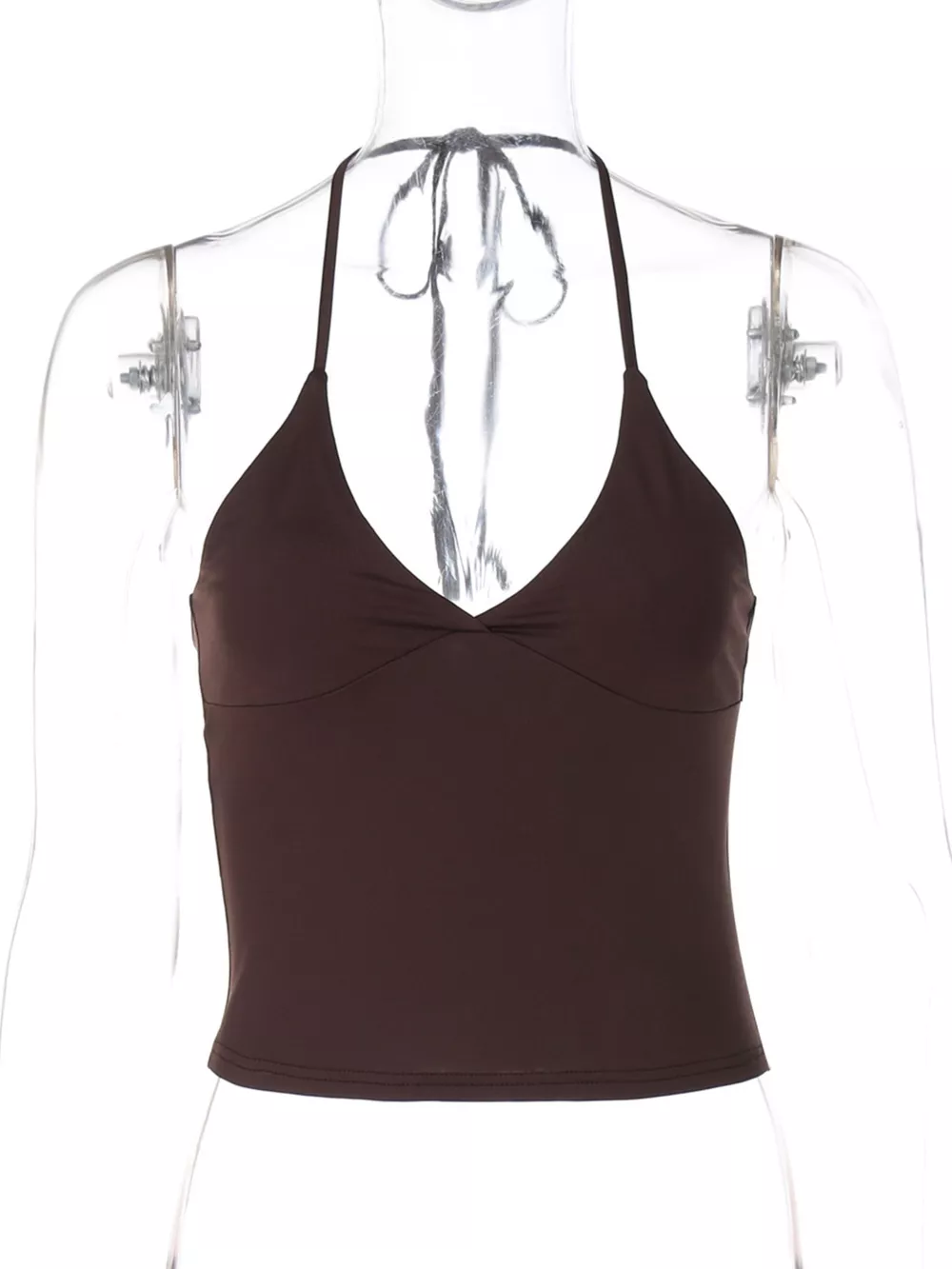 Halter Neck Slim Fit Cami, image 19