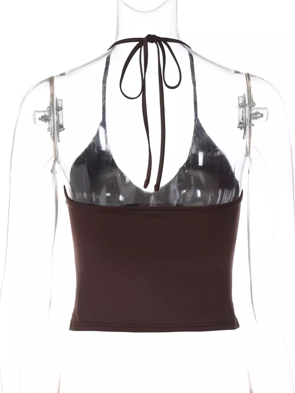 Halter Neck Slim Fit Cami, image 20