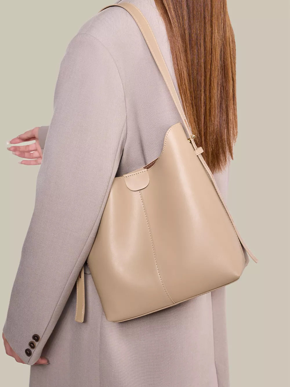 Adjustable Strap Shoulder Bag, image 2