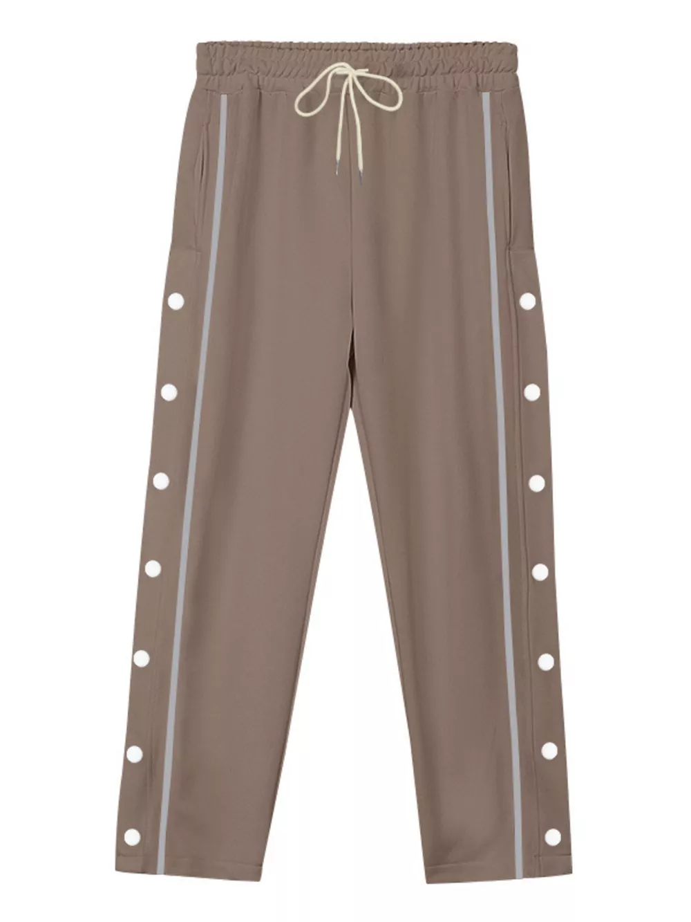 Men's Full Size Side Snap Button Pants Plus Size, image 31