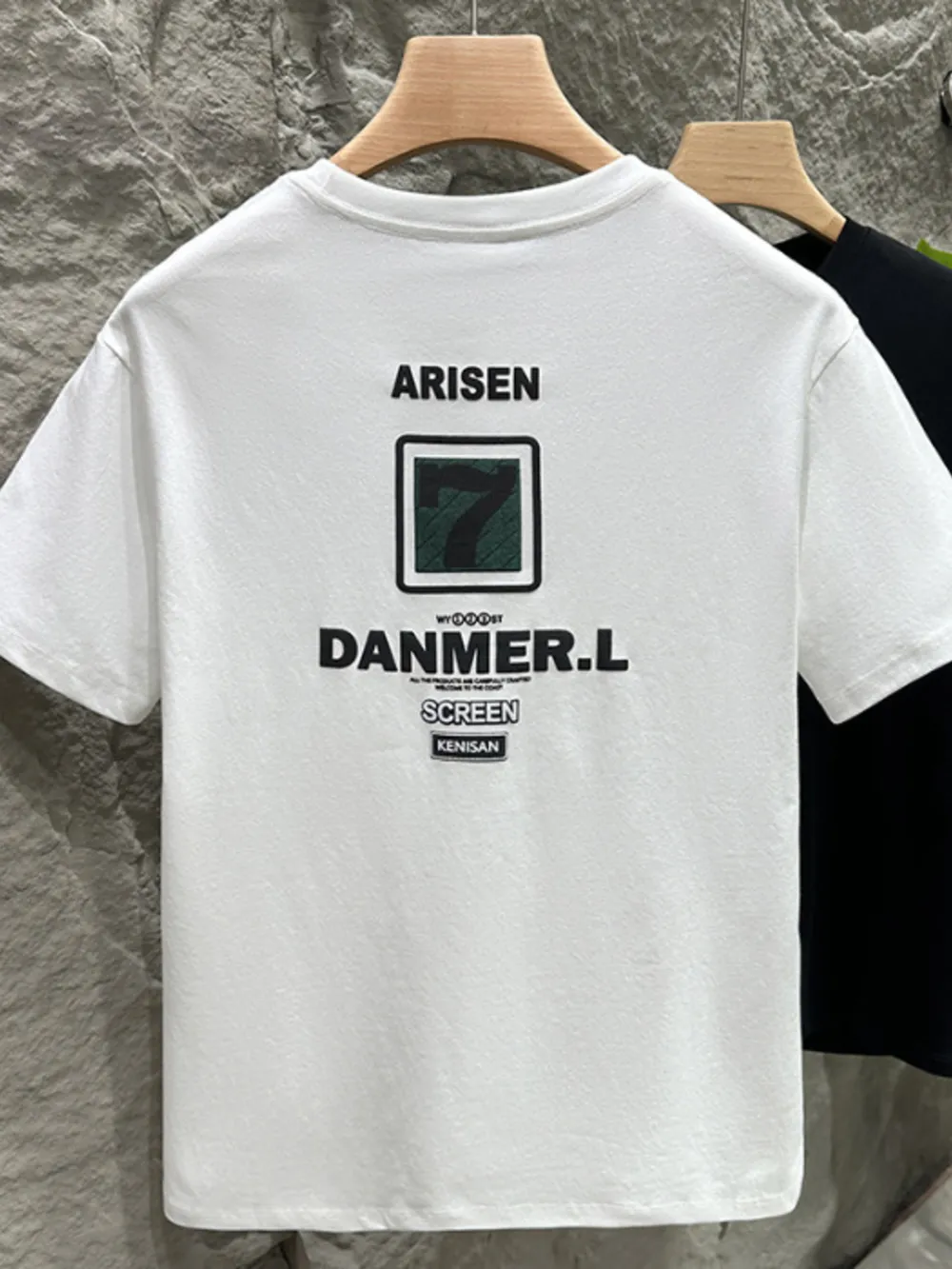 Men's Plus Size Round Neck Short Sleeve T-Shirt, image 3