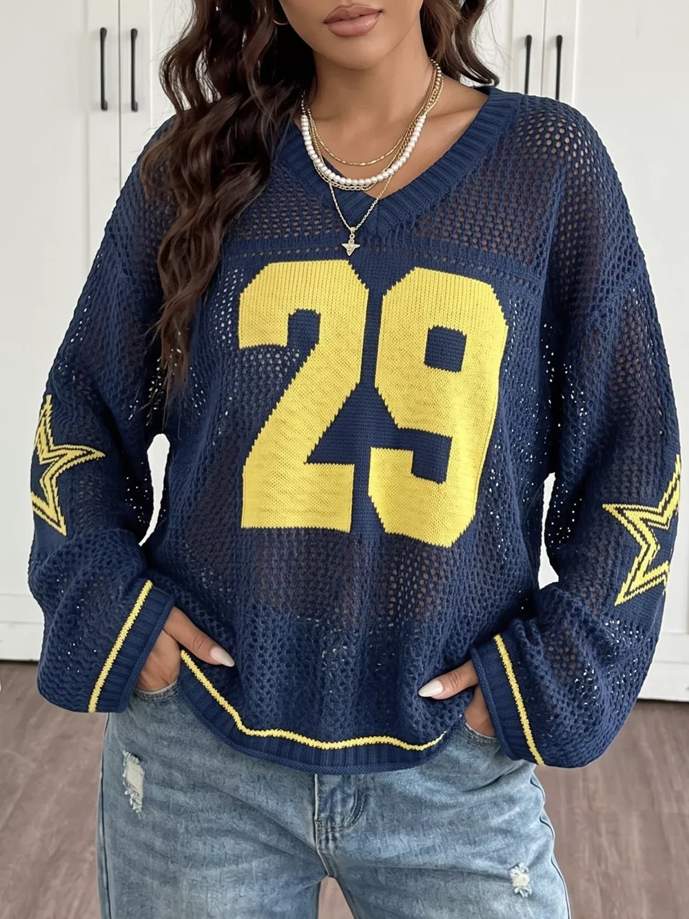 Number 29 Openwork Knit Cover Up, image 11