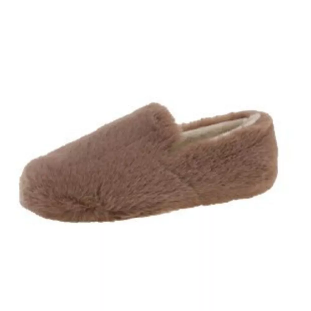 Fluffy Round Toe Slip-Ons, image 15