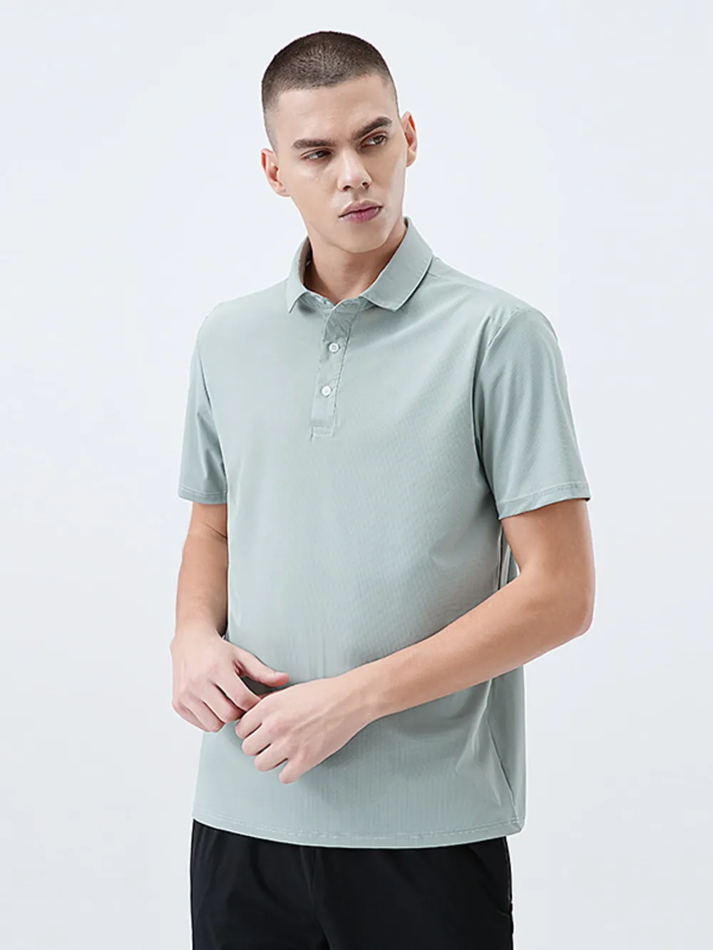 Men's Plus Size Short Sleeve Polo, image 4