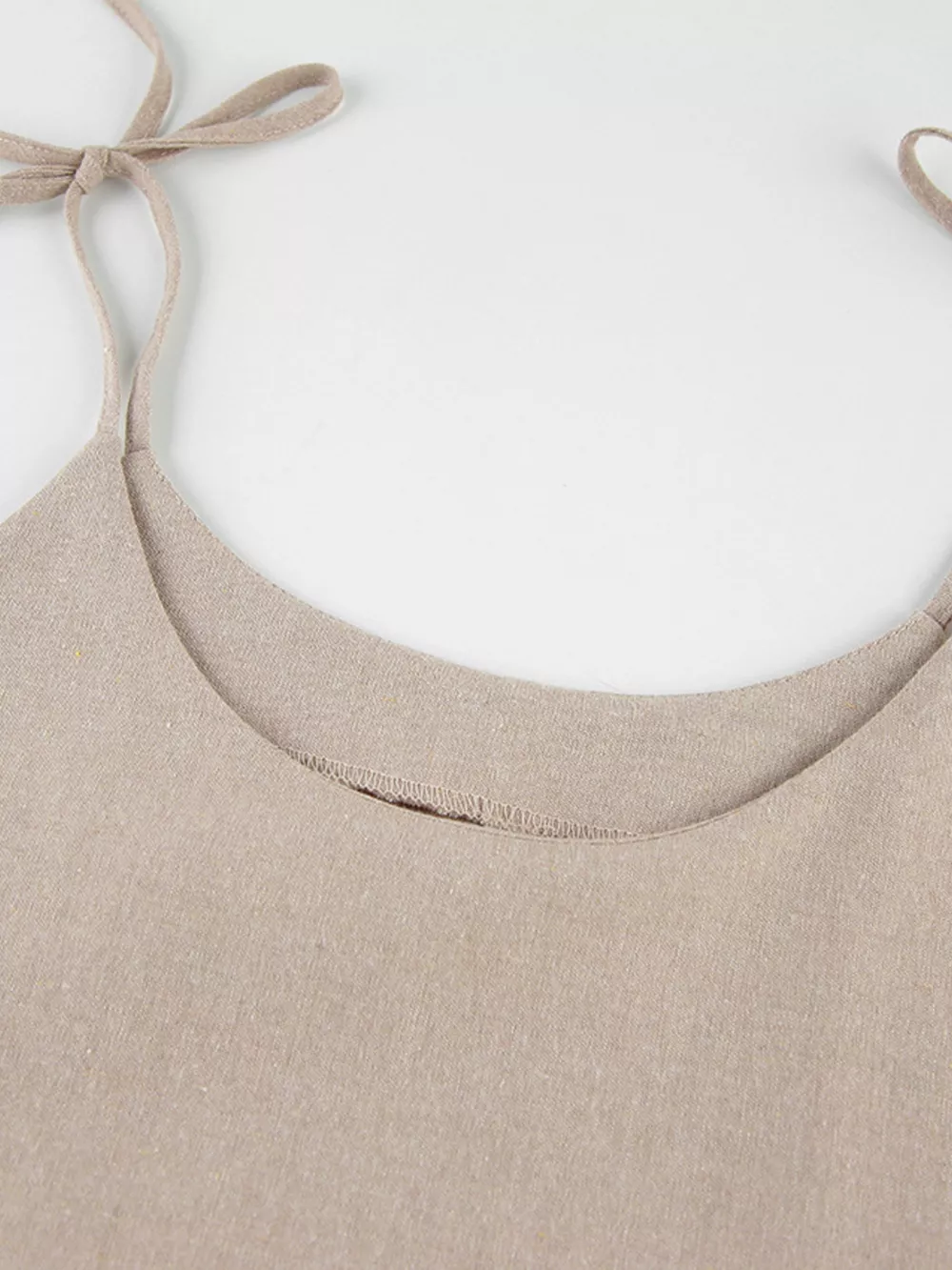Frill Tie Shoulder Mini Dress, image 11