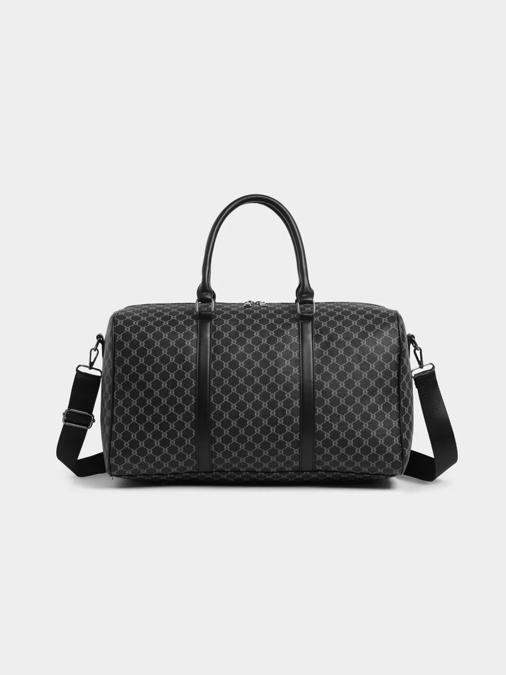 Geometric Pattern Travel Duffel Bag, image 3