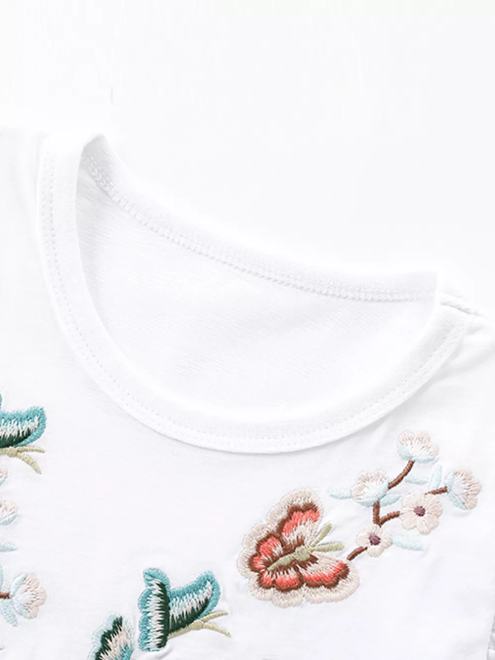 Children's Butterfly Embroidered Tulle Dress, image 2
