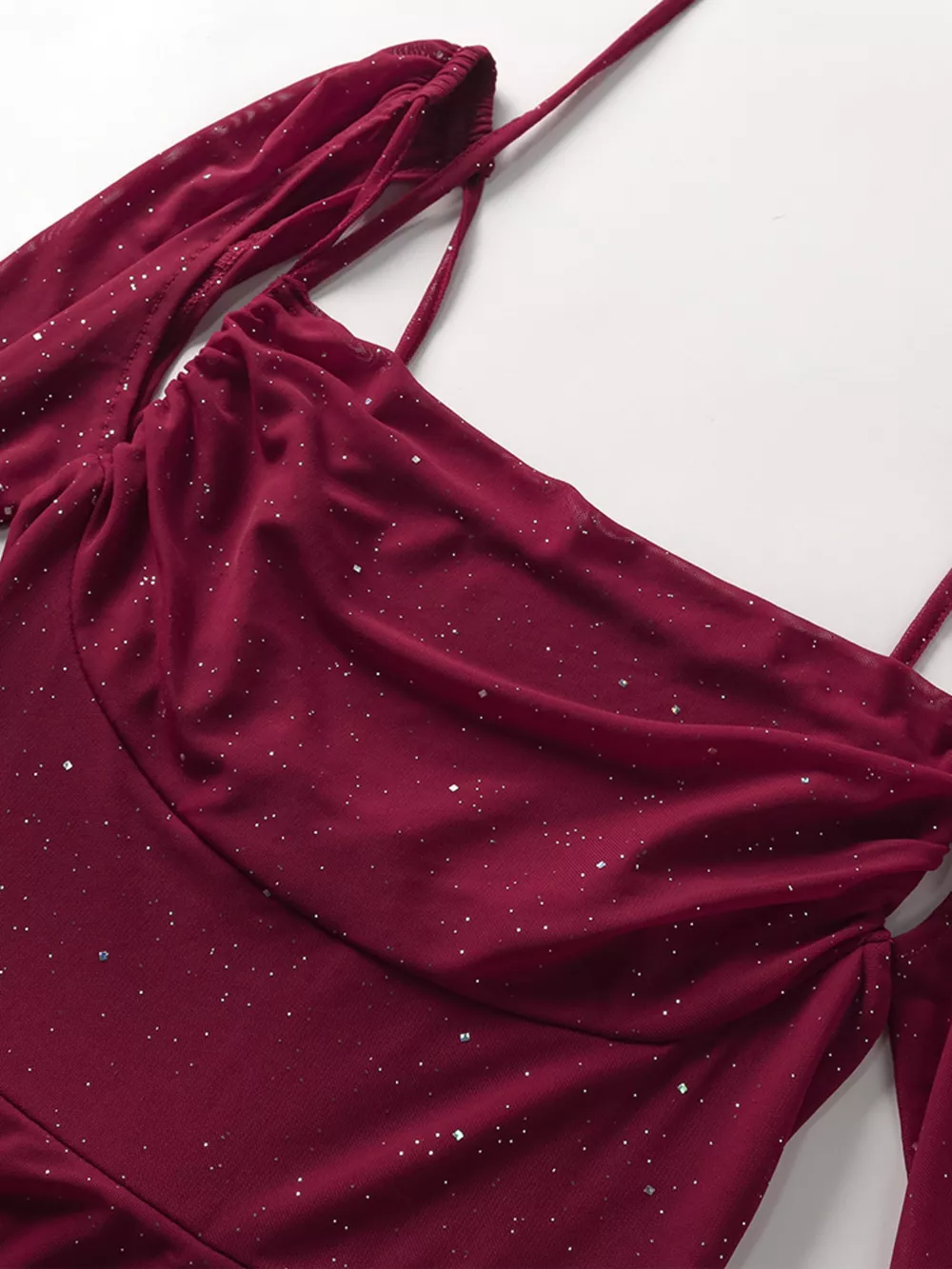 Glitter Slit Maxi Dress, image 24