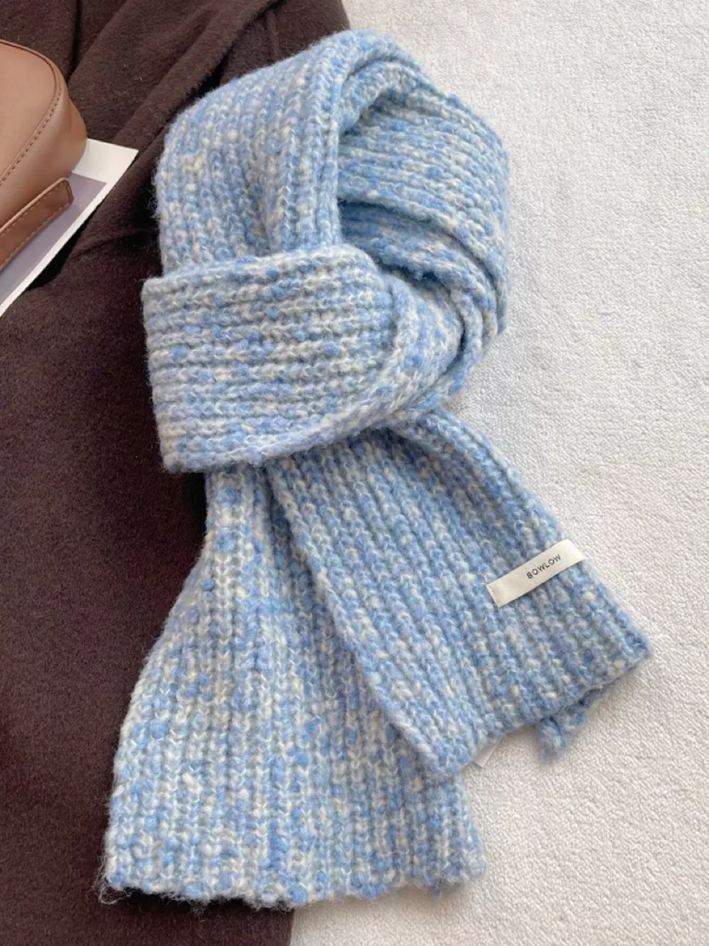 Cozy Knitted Winter Scarf, image 5