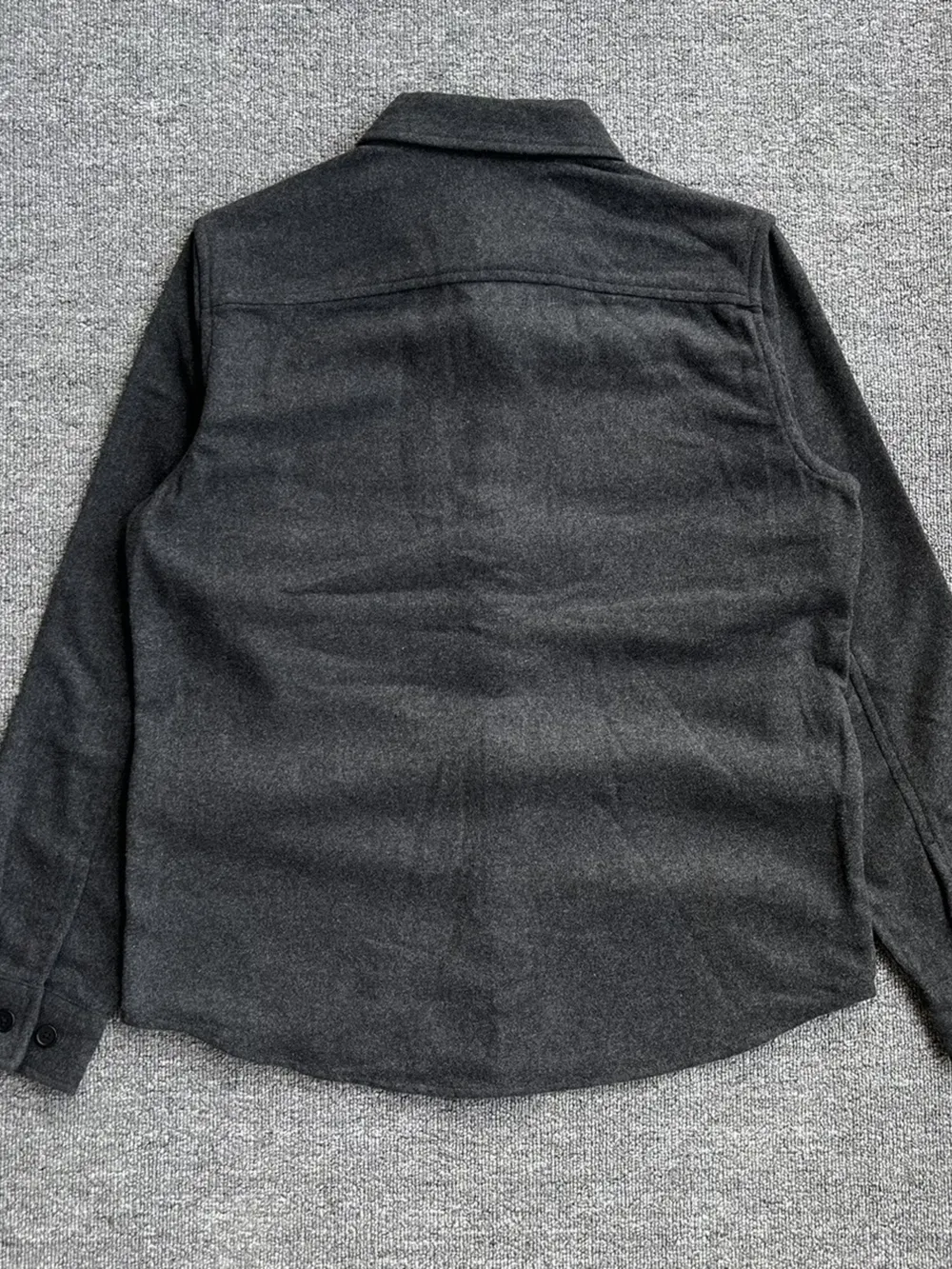Men's Button Up Long Sleeve Shacket, image 2