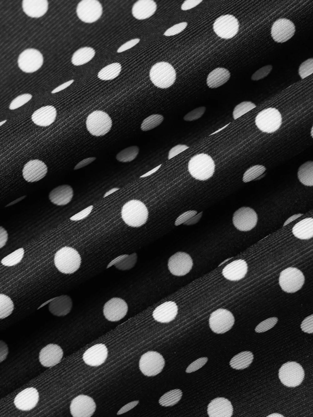 Polka Dot Print Crop Top and Skirt Set, image 14