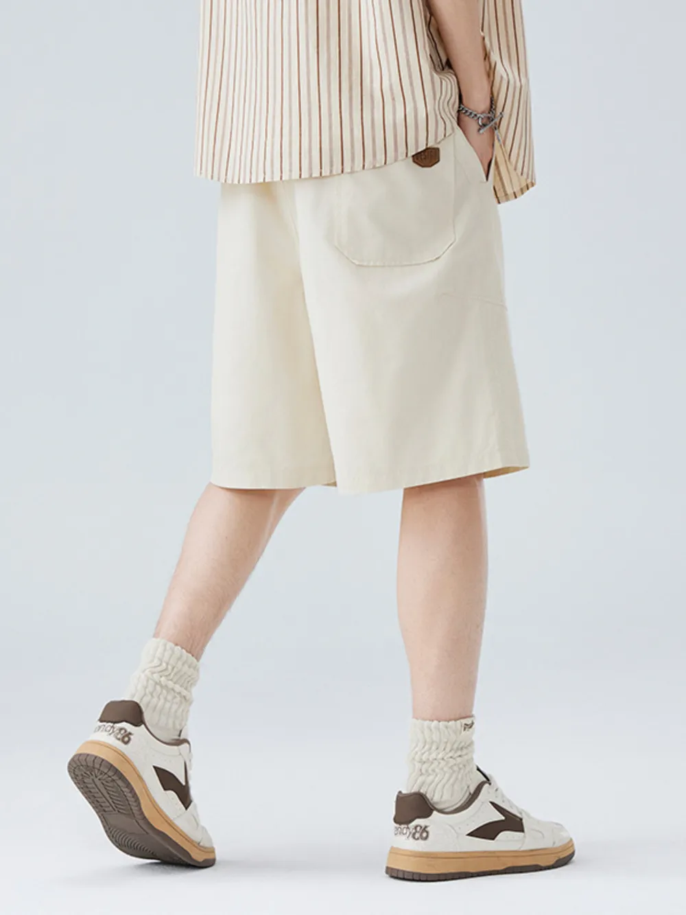 Men's Plus Size Loose Fit Shorts, image 7