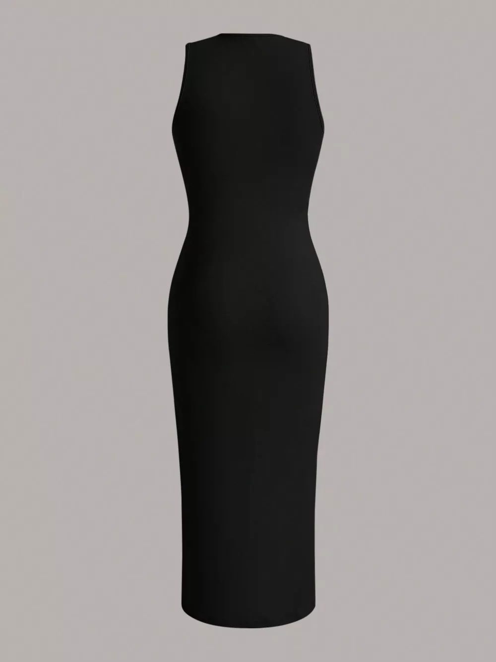 Sleeveless Round Neck Midi Dress, image 8