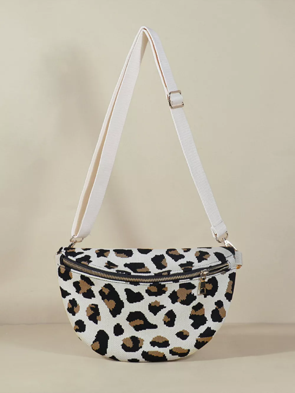 Leopard Print Crossbody Bag, image 4