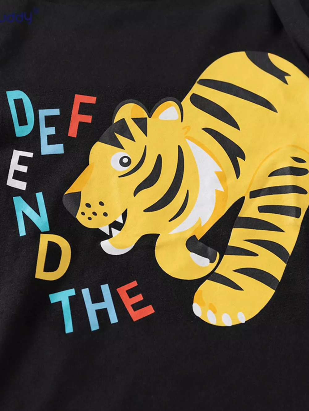 Children's Tiger Graphic Tee & Shorts Set, image 5