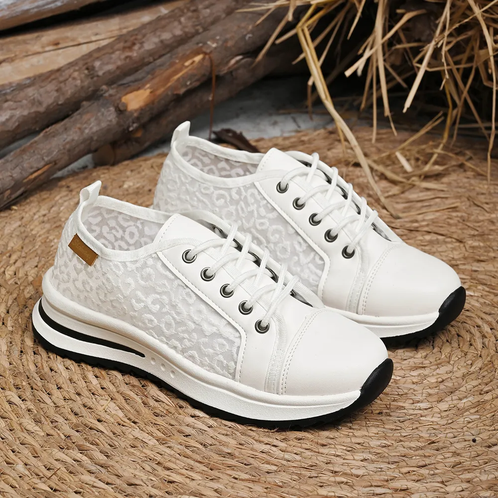 Lace-Up Platform Sneakers, image 12