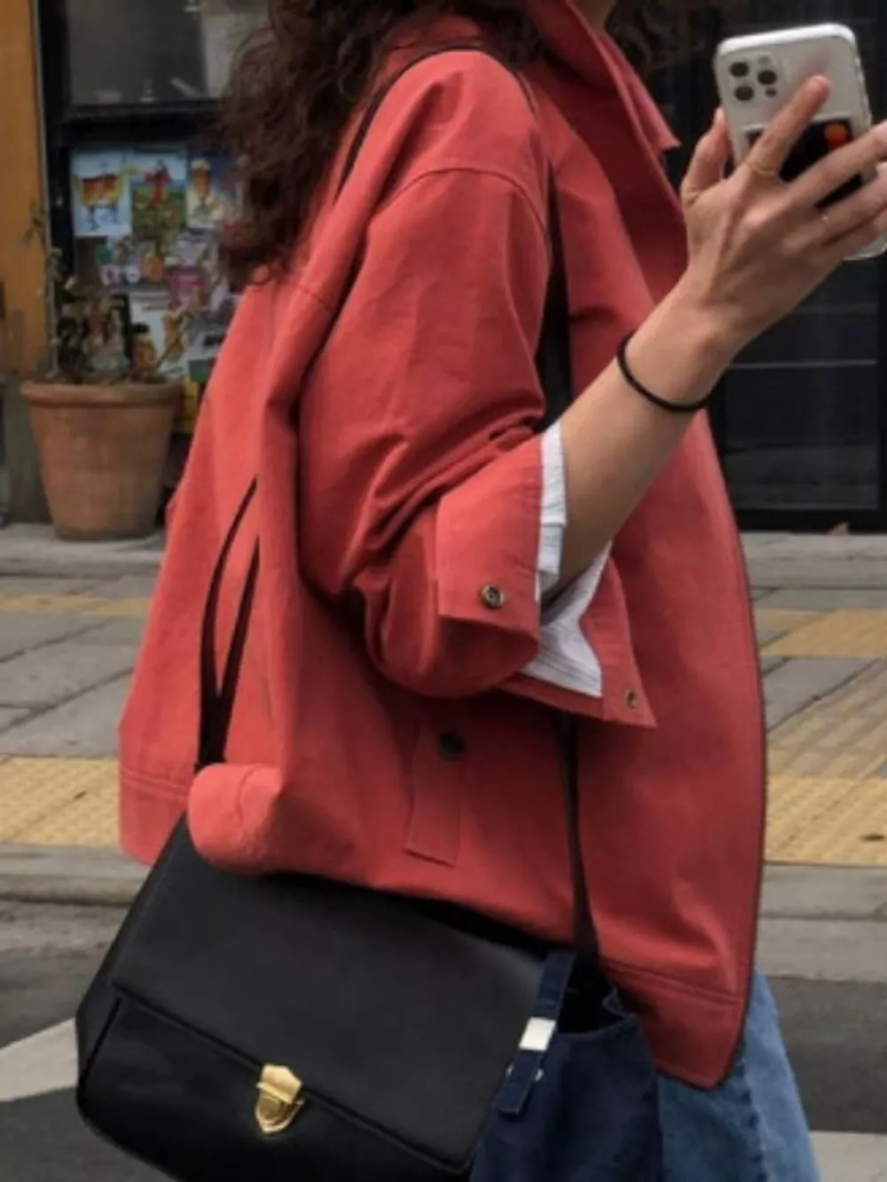 Zip Up Dropped Shoulder Jacket, image 3