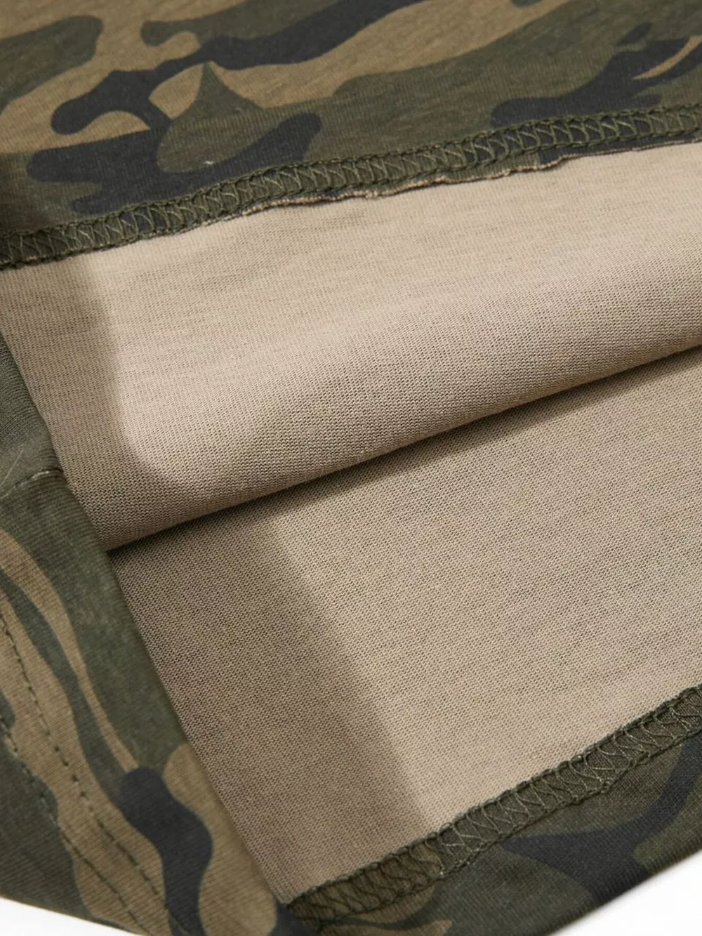 Men's Camouflage Print Short Sleeve T-Shirt, image 4
