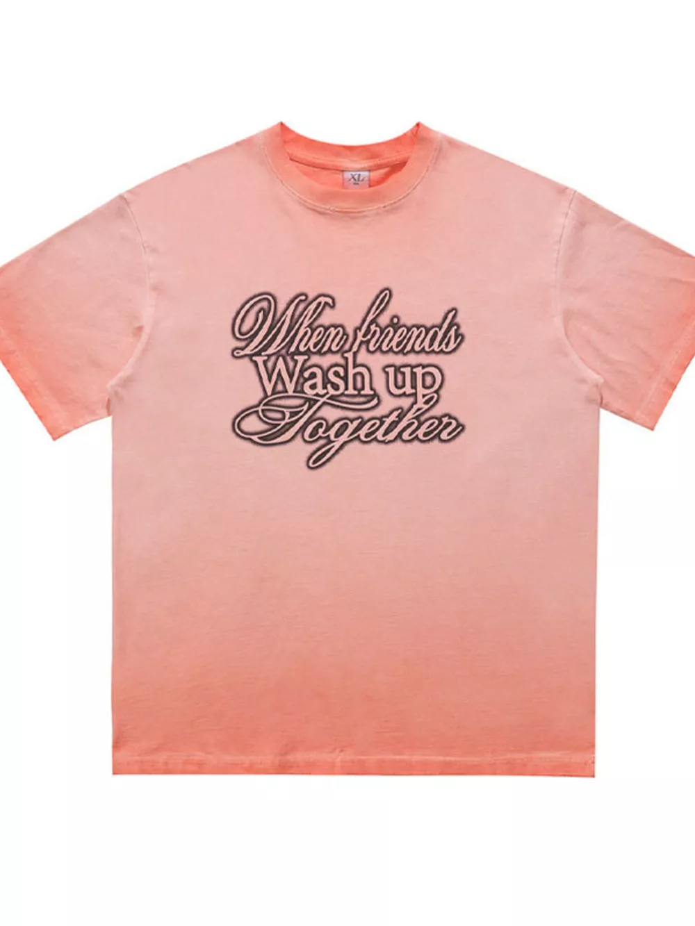 Men's Vintage Wash Letter Graphic Short Sleeve T-Shirt, image 6