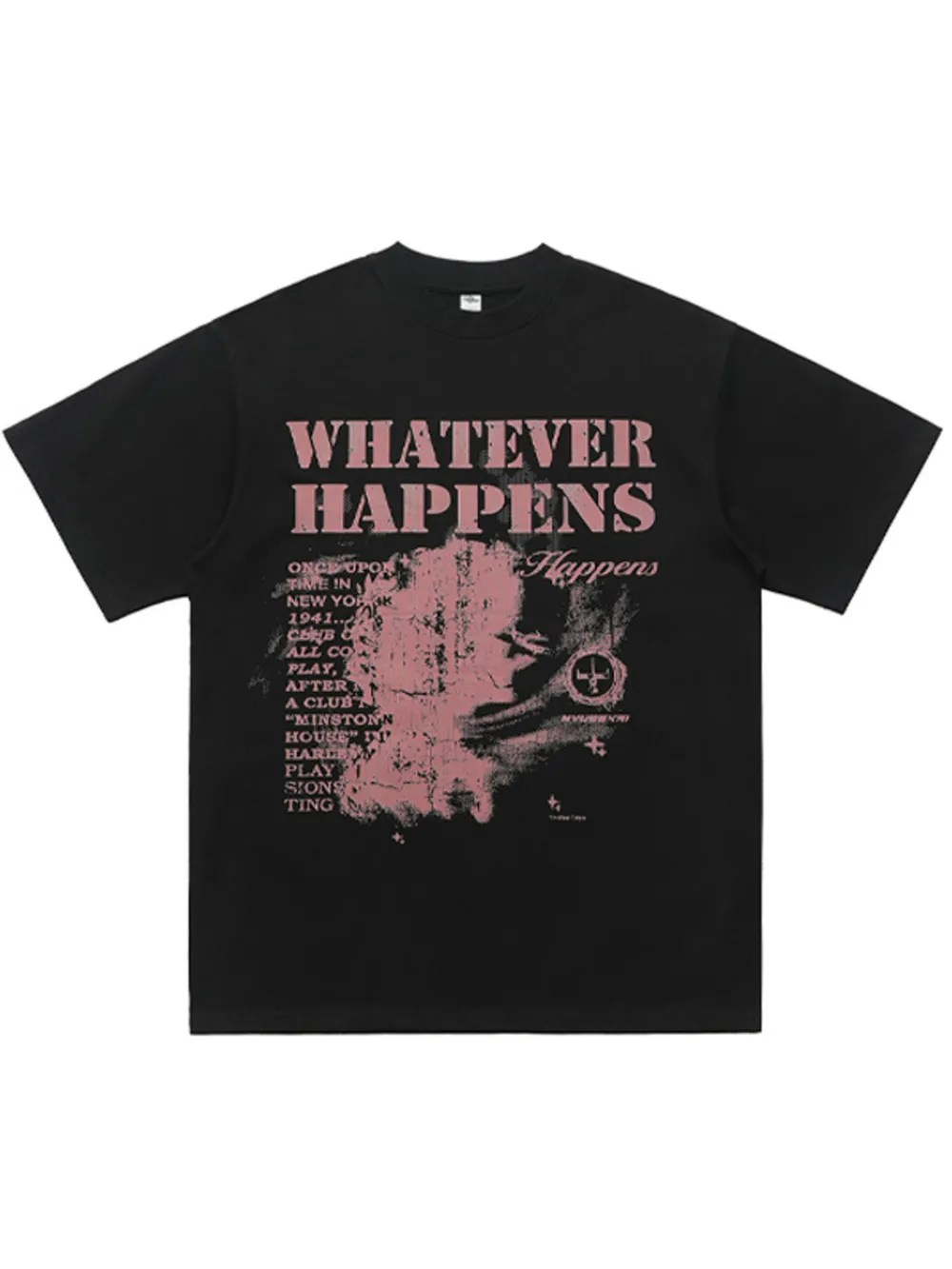 Men's Round Neck Short Sleeve T-Shirt, image 2