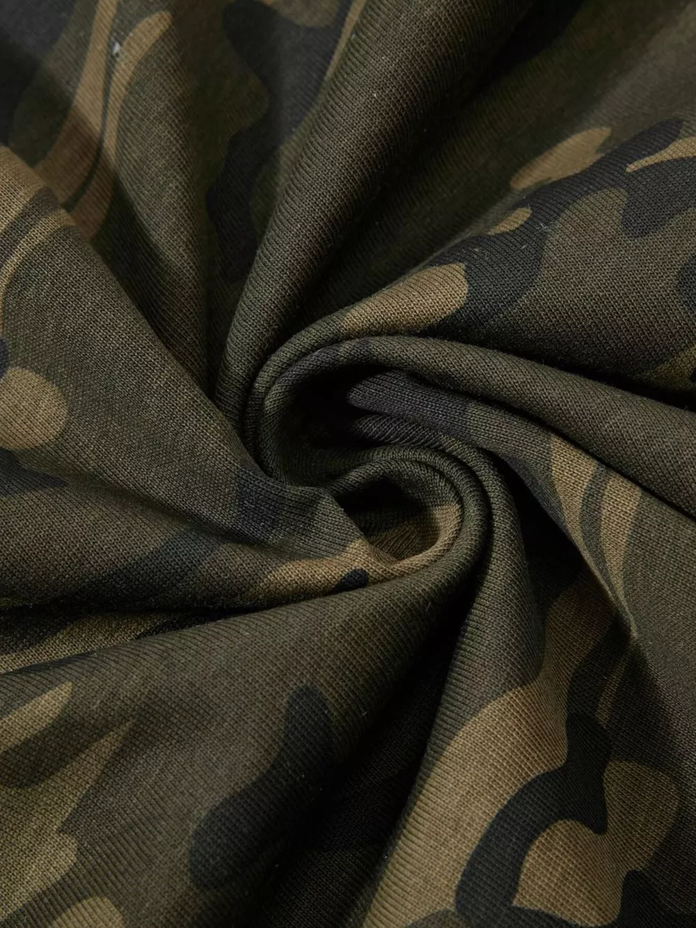 Men's Camouflage Print Short Sleeve T-Shirt, image 7