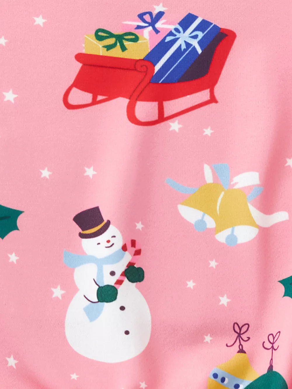 Children's Christmas Print Crew Neck Sweatshirt, image 5
