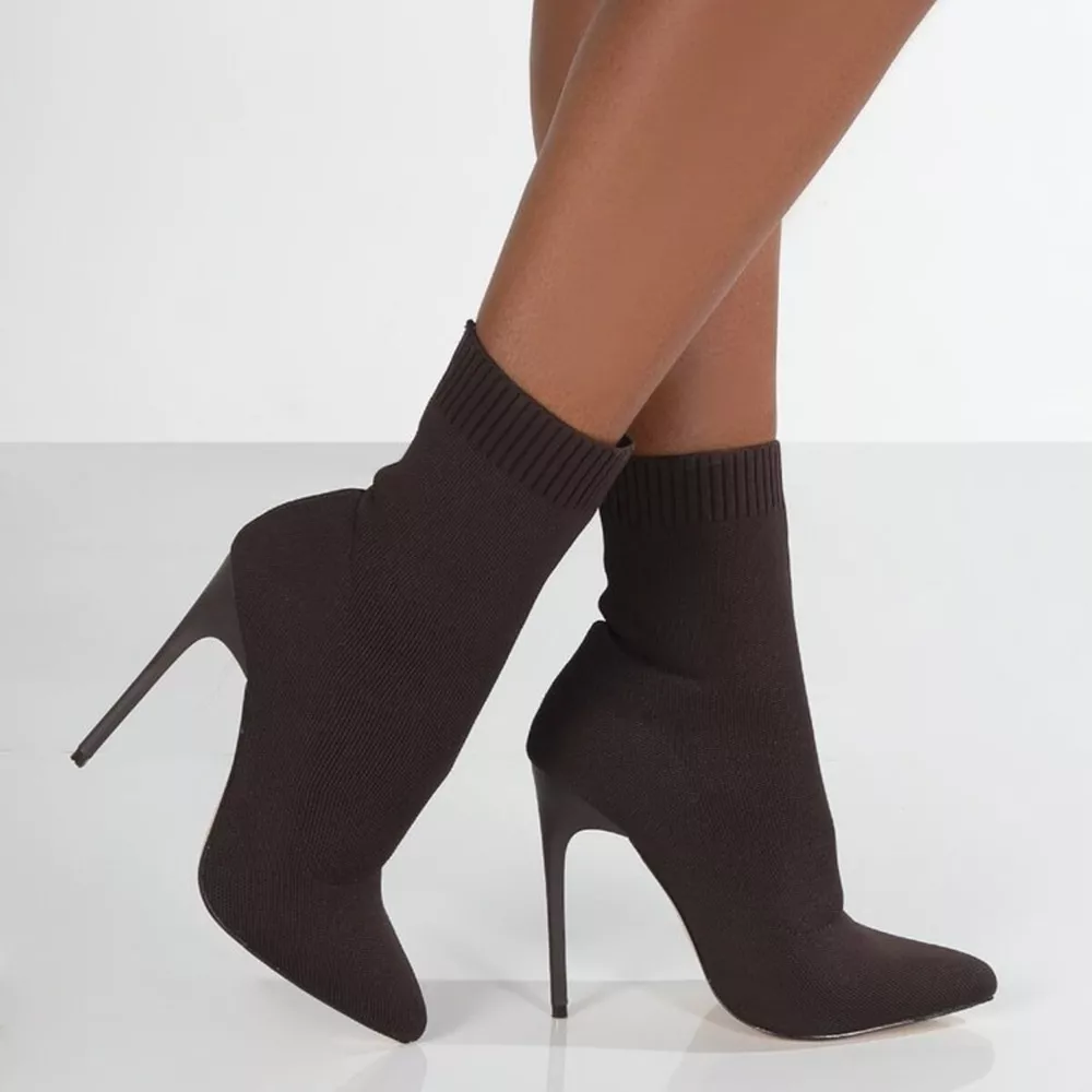 Point Toe Stiletto Boots, image 3