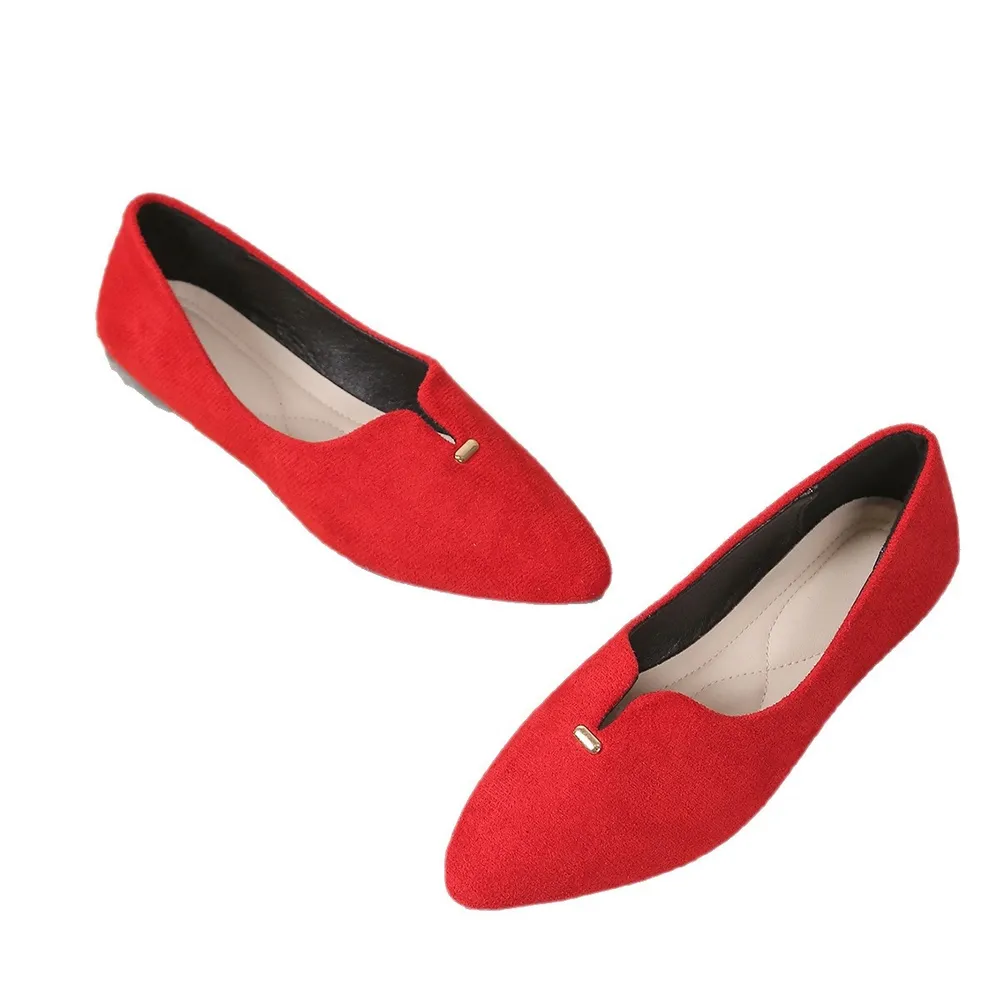 Point Toe Flats Slip-Ons, image 6