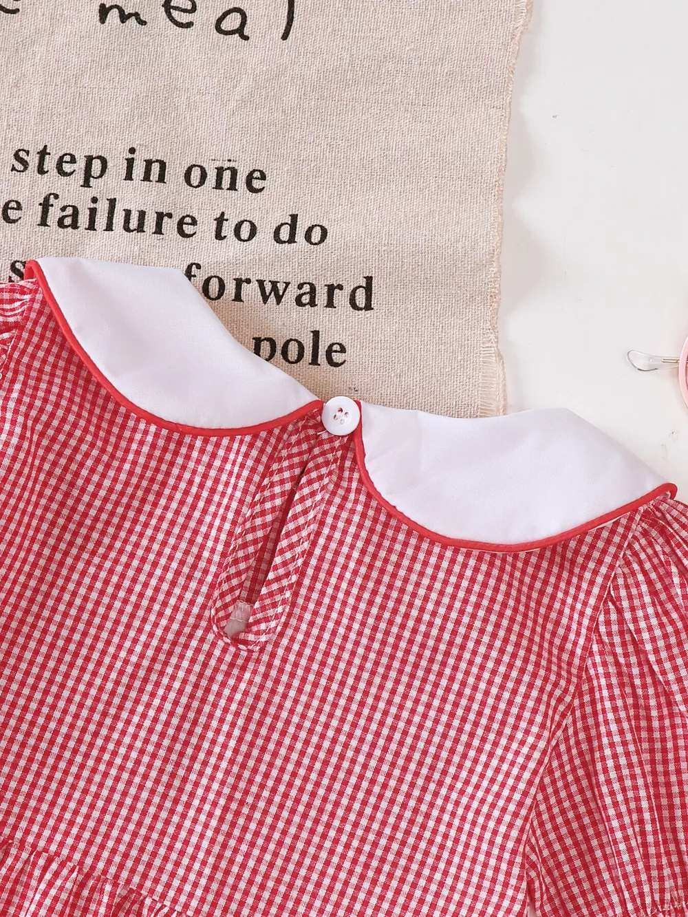 Children's Gingham 'LOVE' Top and Shorts Set, image 6