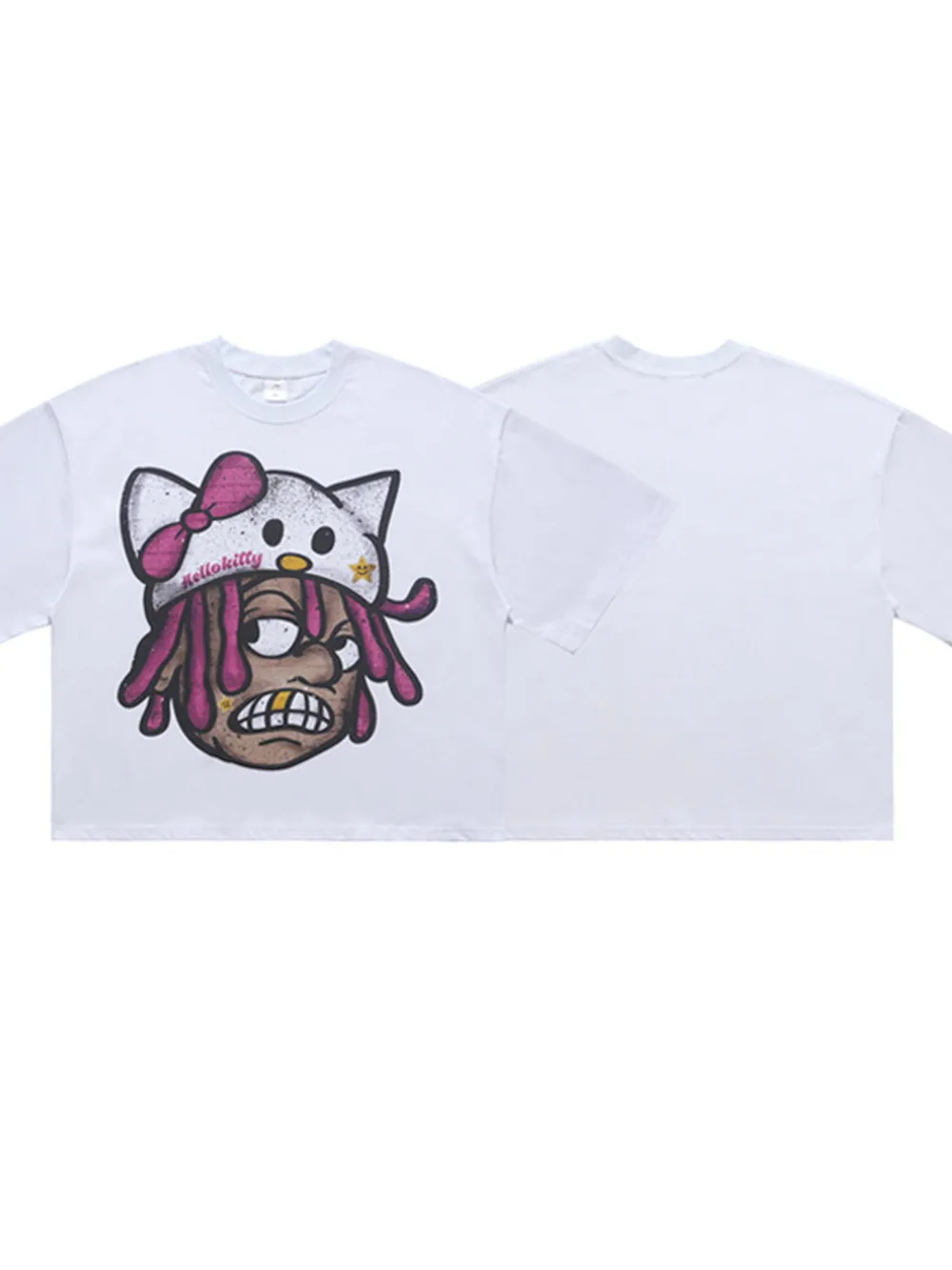 Men's Graphic Round Neck Short Sleeve T-Shirt, image 5