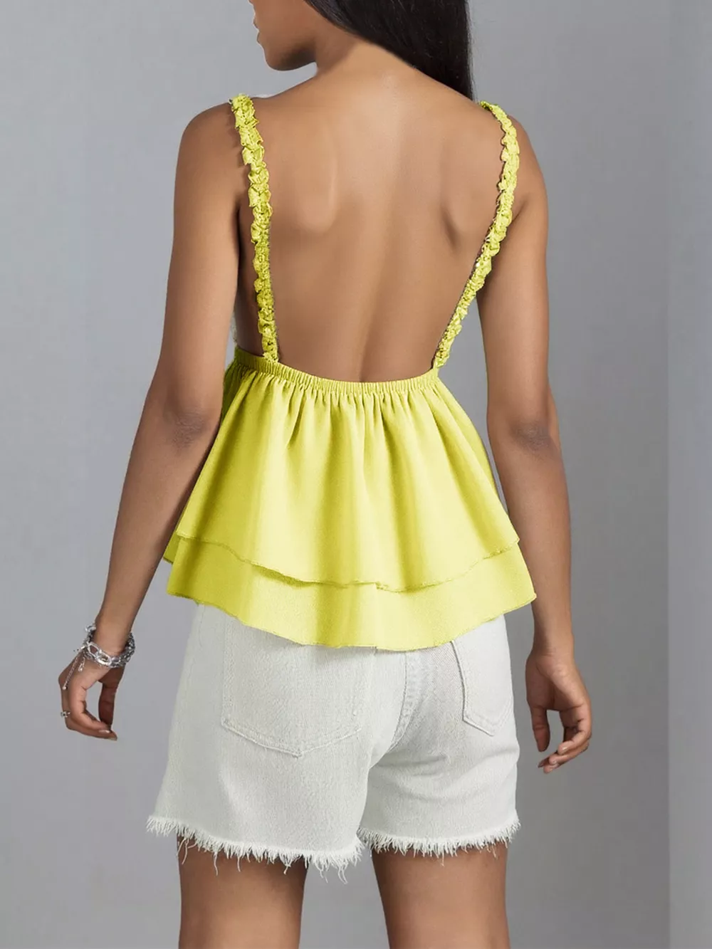Lace Detail Layered Cami, image 13