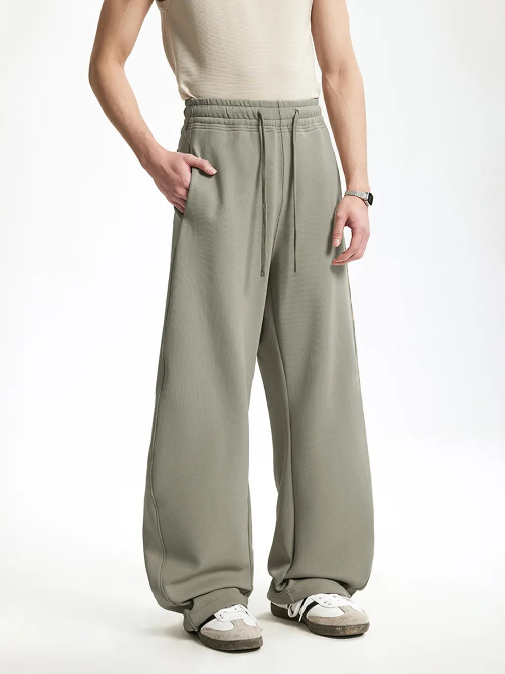 Men's Loose Fit Drawstring Sweatpants