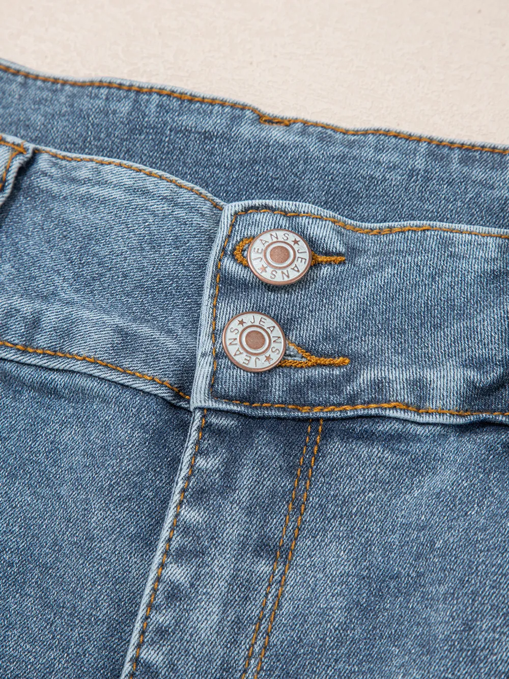 High-Waisted Flare Jeans with Seam Detail, image 11