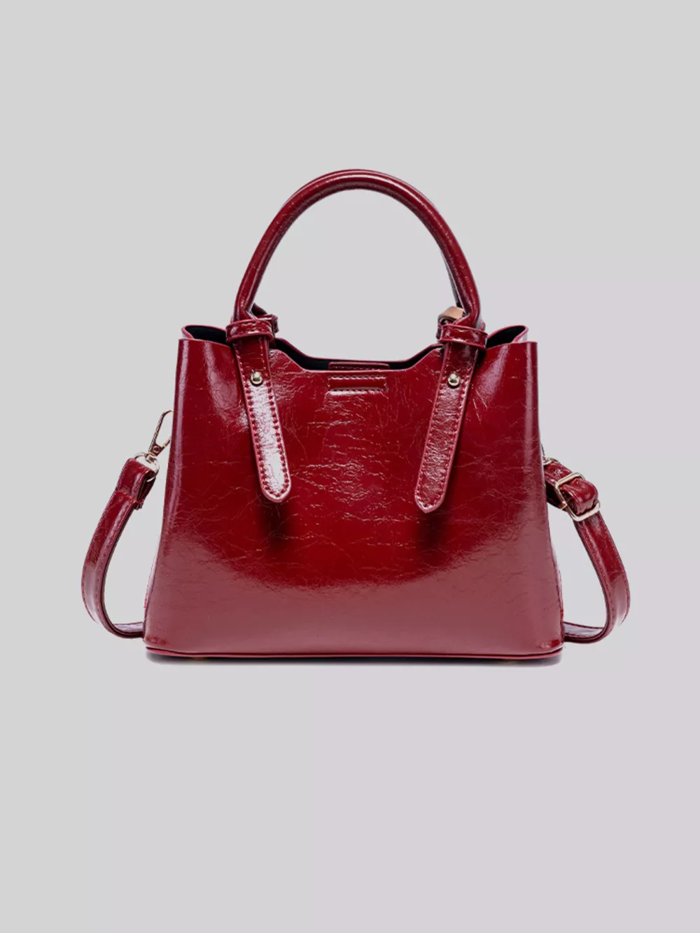 Top Handle Texture Handbag, image 8