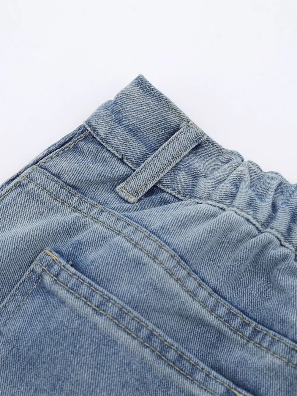 Men's High-Waist Wide Leg Relaxed Fit Jeans, image 9