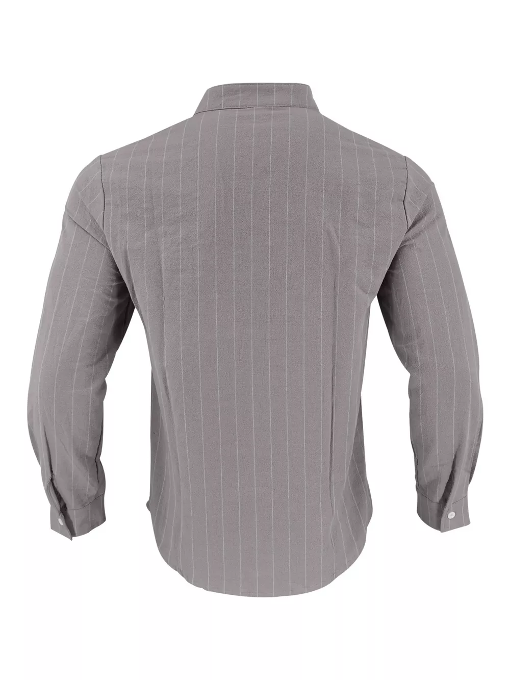 Men's Full Size Striped Button Up Shirt Plus Size, image 7