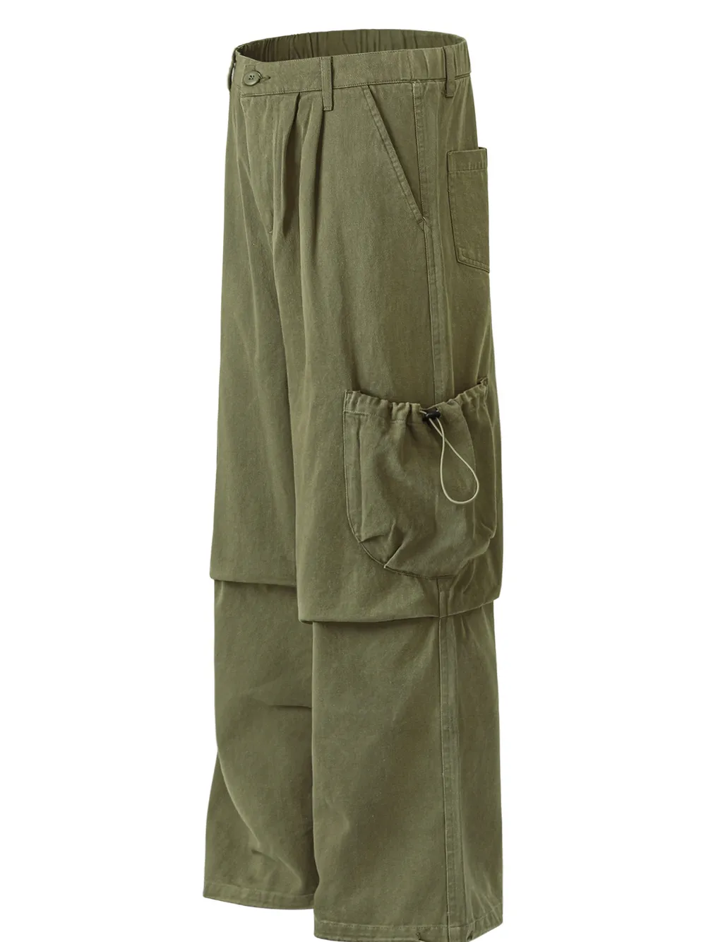 Men's Cargo Pants with Adjustable Side Pockets, image 2