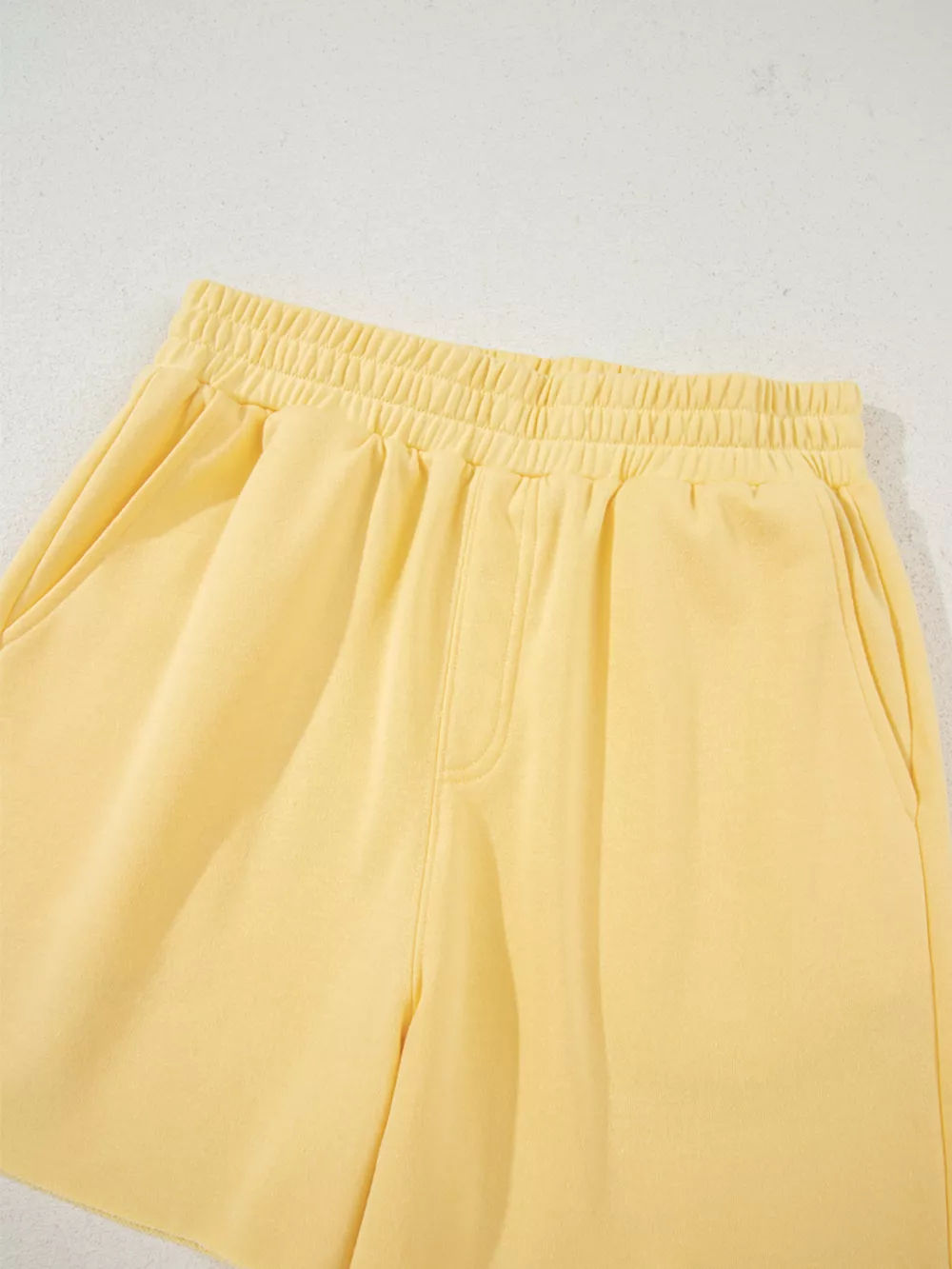 Button Collar Drop Shoulder Top and Shorts 2pcs Set, image 13