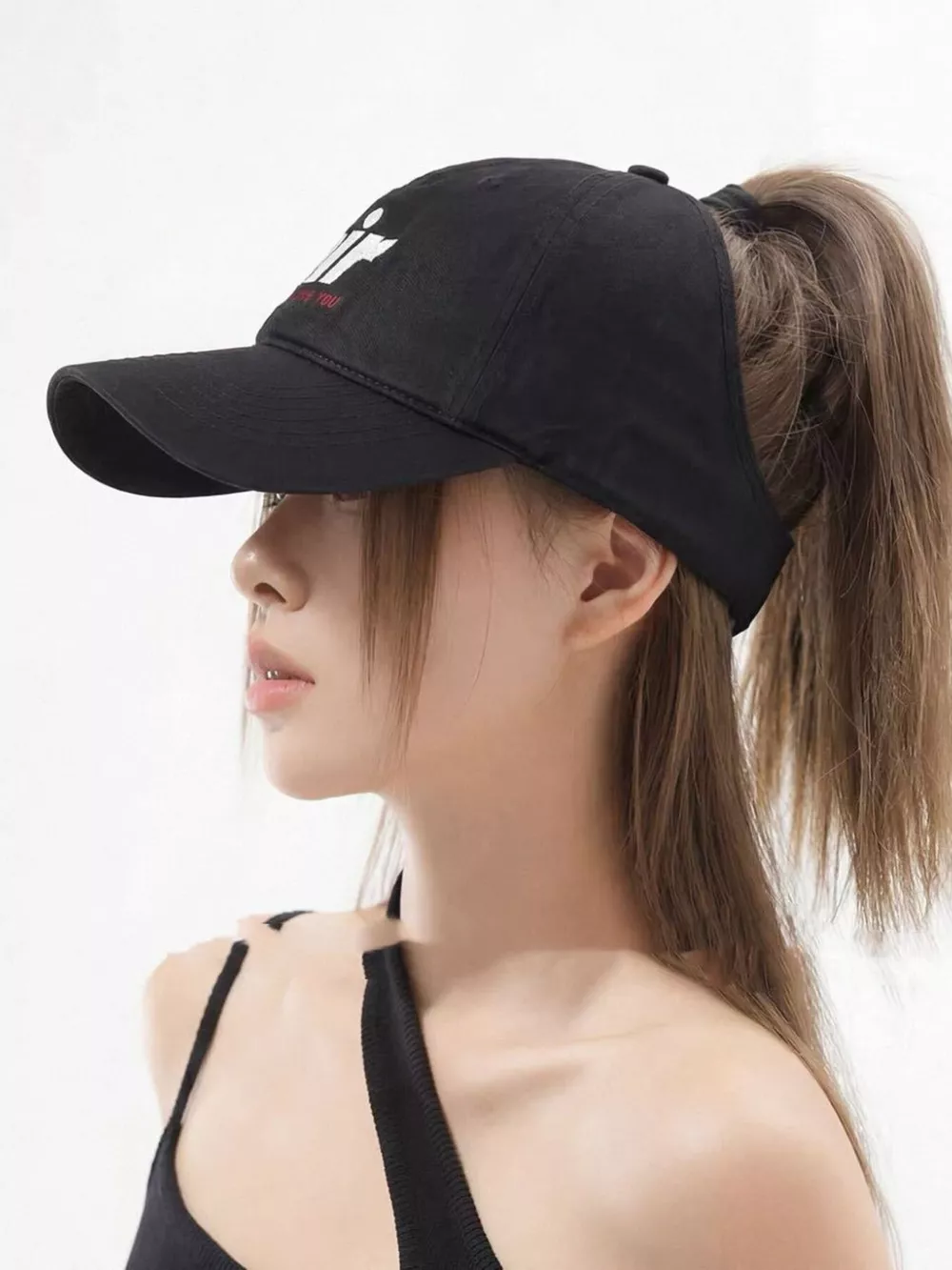 Embroidered Letter Baseball Cap, image 3
