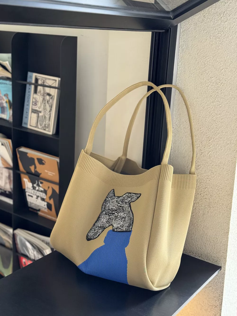 Dog Knit Shoulder Bag, image 10